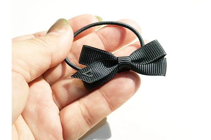 ドネーション・ボウ（ヘアゴム・スモール）｜2色セット 3