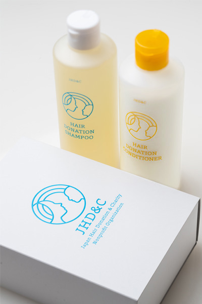 ヘアドネーションシャンプー&コンディショナーセット
