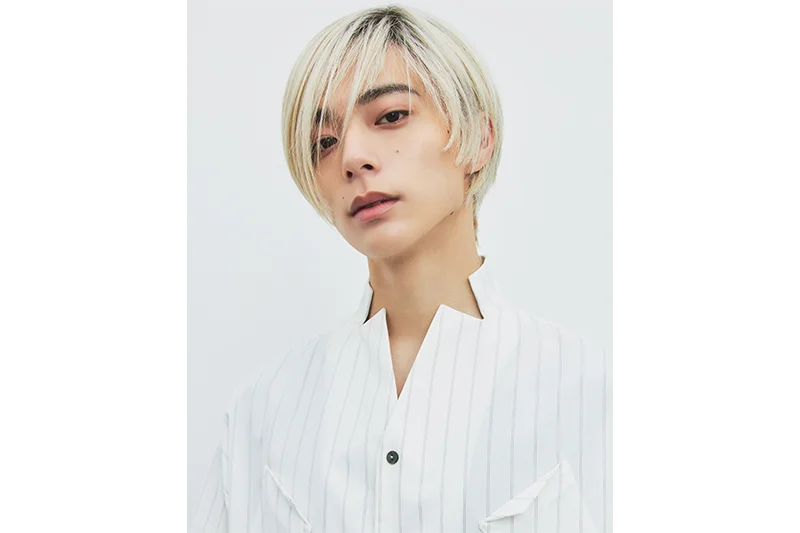 医療用ウィッグ【wig+】SPICE （スパイス）カラー・ホワイトブロンド【Mサイズ】 4