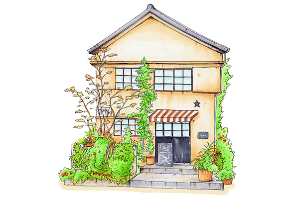 JHD&Cの活動開始当初は「THE SALON(現・know hair studio)」の2階、スタッフルームで全ての業務を行っていた