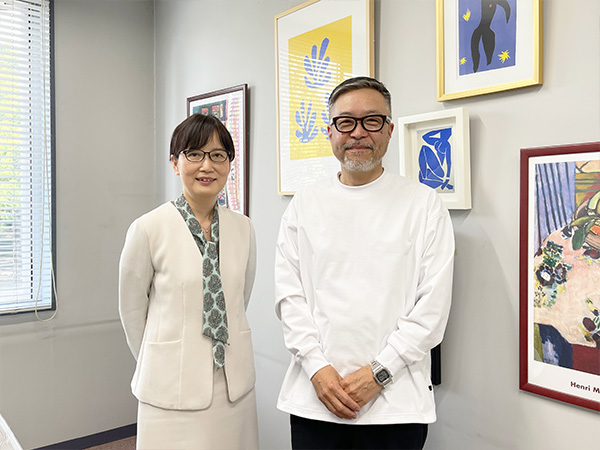 「生きてると日々おもしろいことがある。世の中は、まだ知らないことに満ちているという感じです」。対談後に語る野澤先生