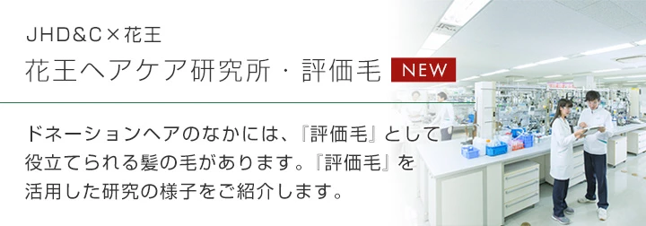 花王ヘアケア研究所・評価毛