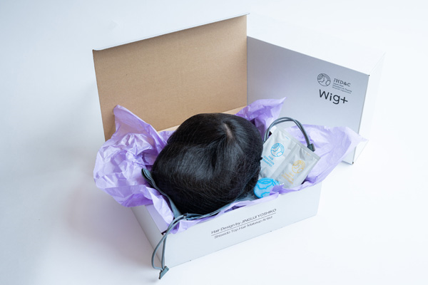 JHD&C・資生堂・アデランス共同開発のwig+